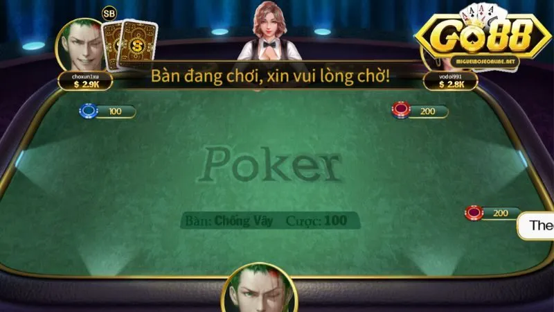 Bí quyết chơi Poker Go88 luôn thắng lớn